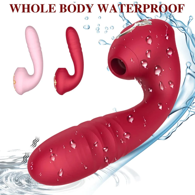 10 Powerful Modes Sucking G-spot Vibrator