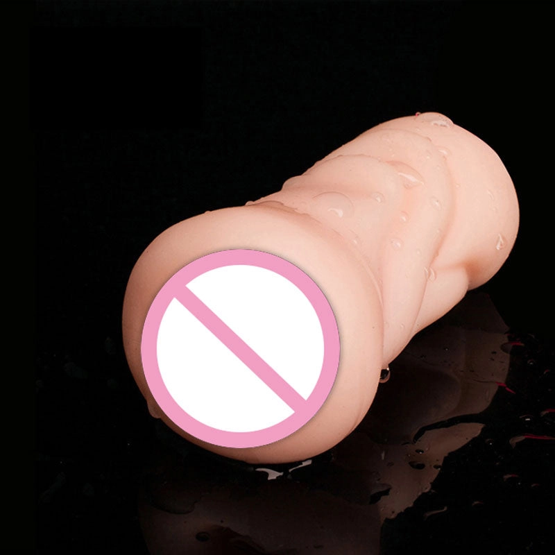 4D Realistic Deep Throat Male Masturbator Silicone Artificial Vagina Mouth Anal Erotic Oral Sex Masturbator