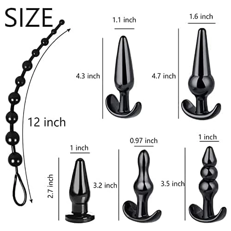6PCS Anal Plug Set