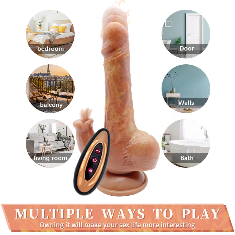 8.6 inch Silicone Realistic Dildo