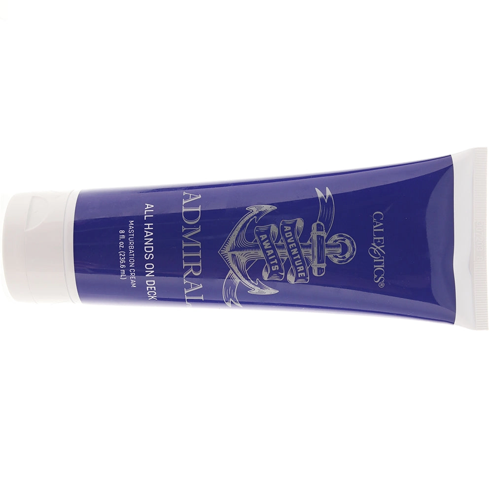 Admiral All Hands On Deck Masturbation Cream in 8oz/236ml