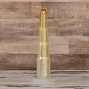Advocate Small - Stepped -  Silver Gold Sparkle Drip Coloration