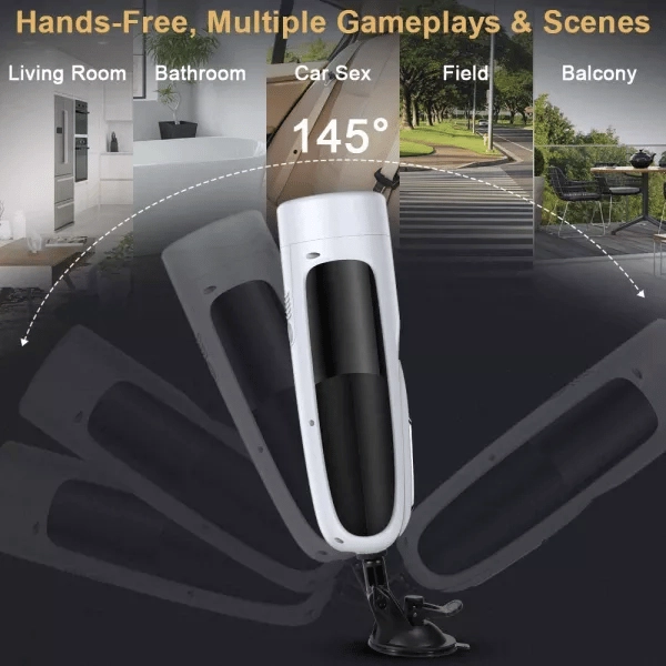 Anastasia Automatic Male Masturbator With 10 Thrusting & Rotating Modes - Laphwing