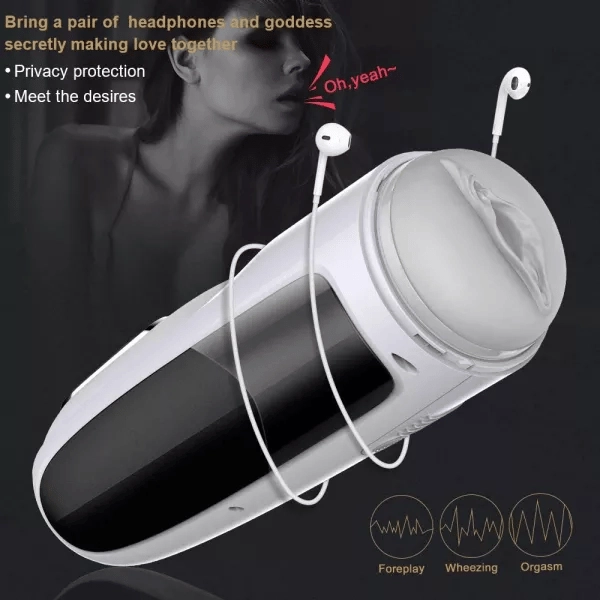 Anastasia Automatic Male Masturbator With 10 Thrusting & Rotating Modes - Laphwing