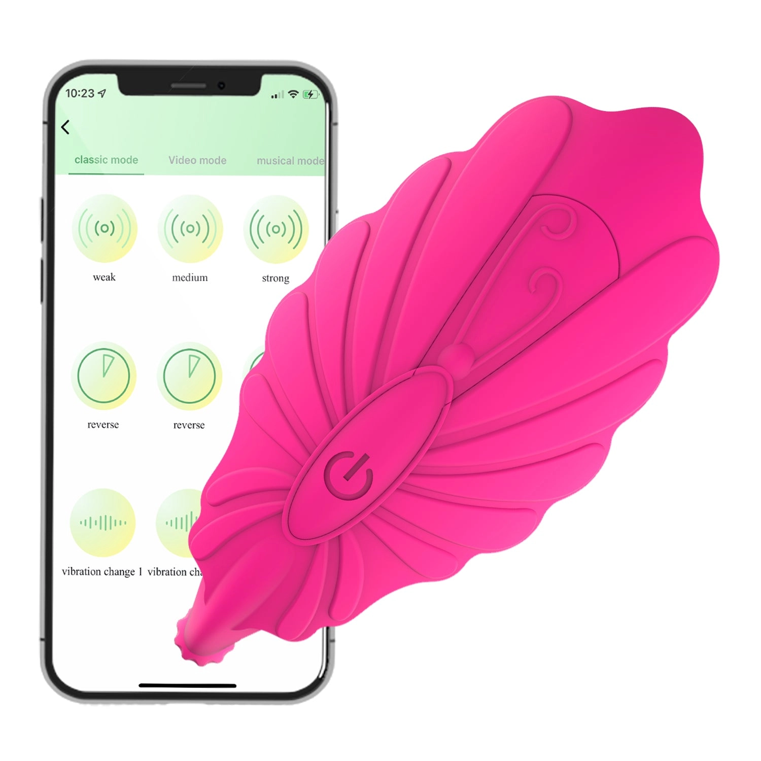 App Remote Control Vibration Egg Skipping