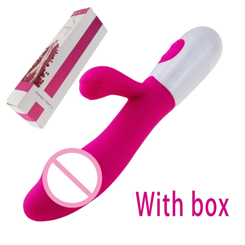 AV Stick G Spot Rabbit Vibrator Sex Toy for Women Dildo Vibrating Vagina Clitoris Massager Dual Vibration