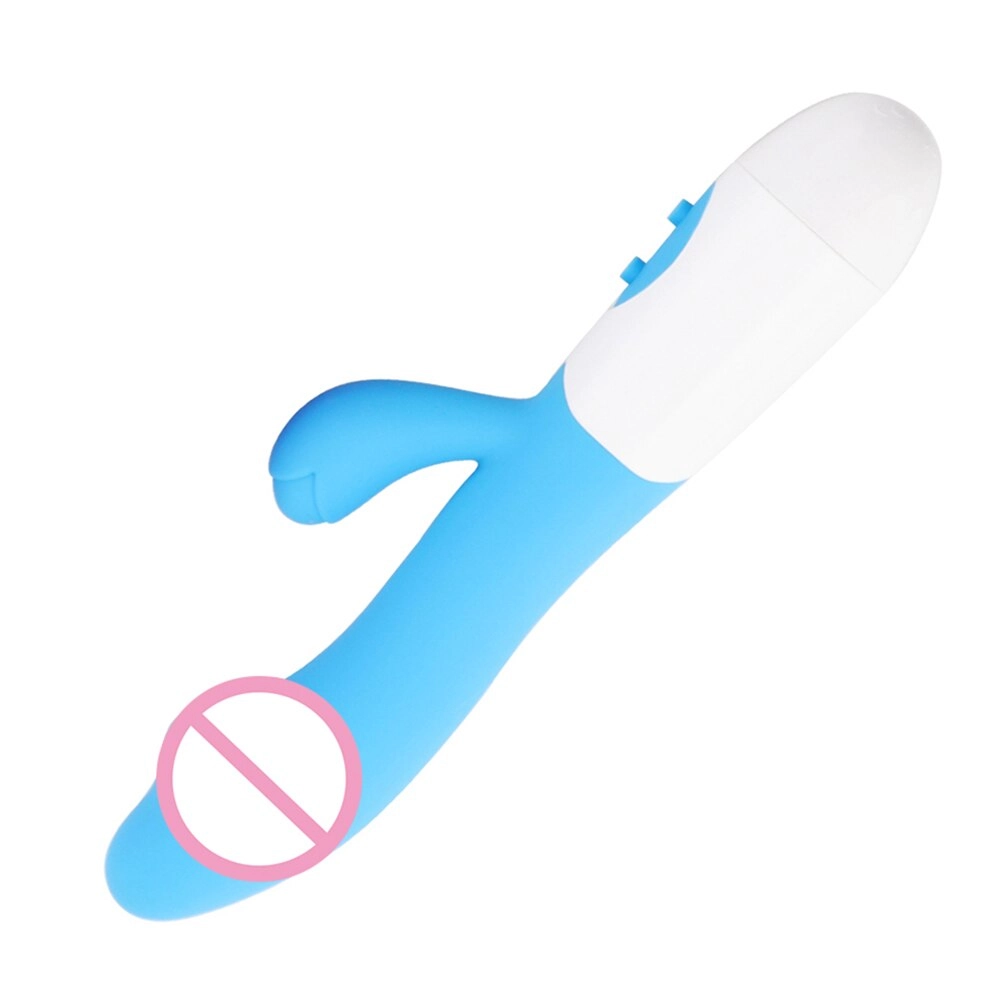 AV Stick G Spot Rabbit Vibrator Sex Toy for Women Dildo Vibrating Vagina Clitoris Massager Dual Vibration