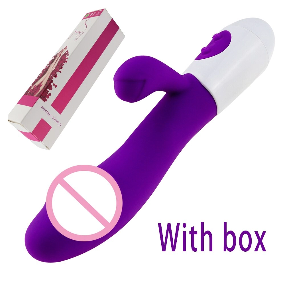 AV Stick G Spot Rabbit Vibrator Sex Toy for Women Dildo Vibrating Vagina Clitoris Massager Dual Vibration