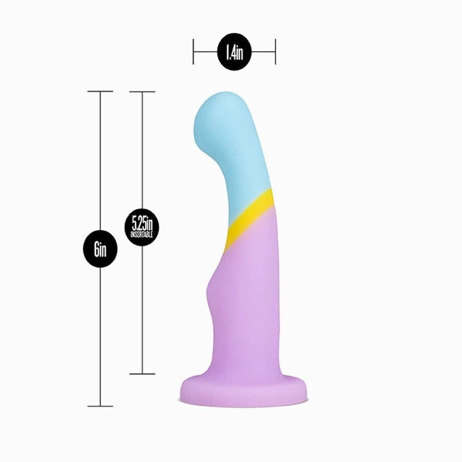 Avant D14 Heart of Gold Silicone Dildo