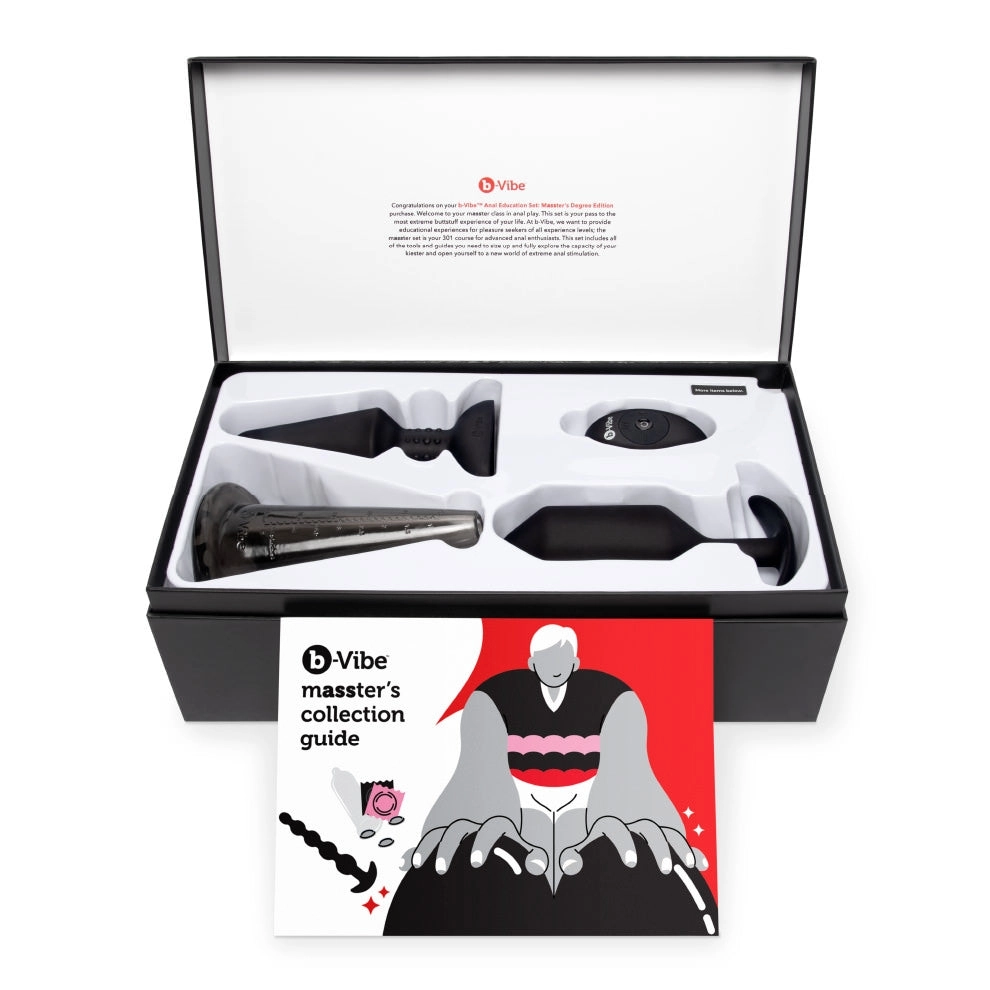 b-Vibe Anal Education Set: Masster’s Degree Edition