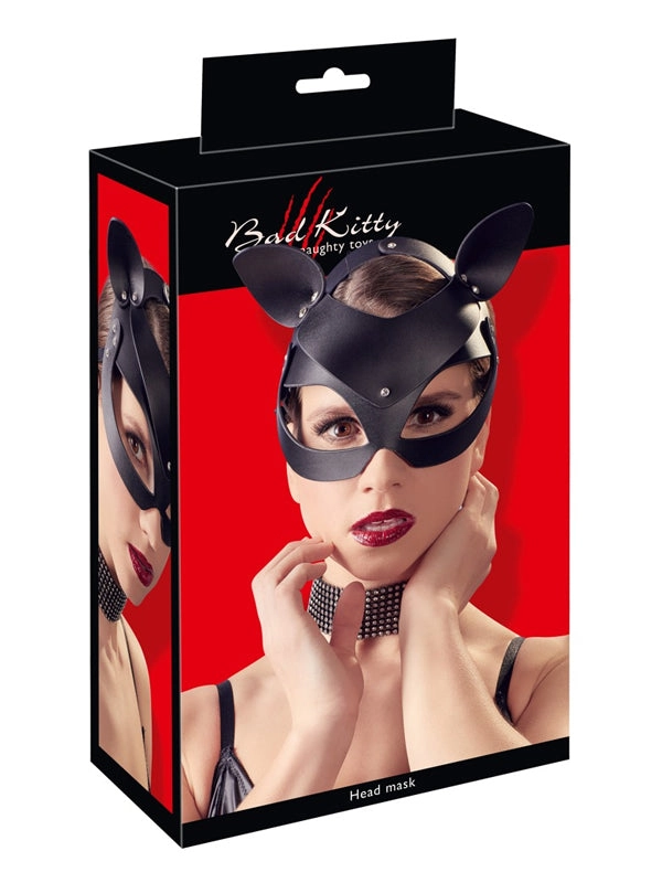 Bad Kitty Cat Mask With Rhinestones