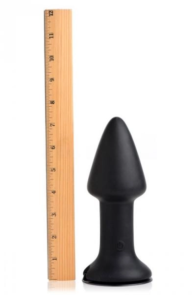 Black Spade Extra Large Vibrating Anal Plug