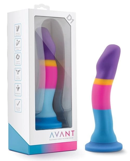 Blush Avant D1 Silicone 7.5 Inch Dildo - Hot N Cool