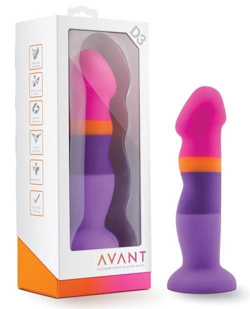 Blush Avant D3 Silicone Dildo Summer Fling 8 Inch