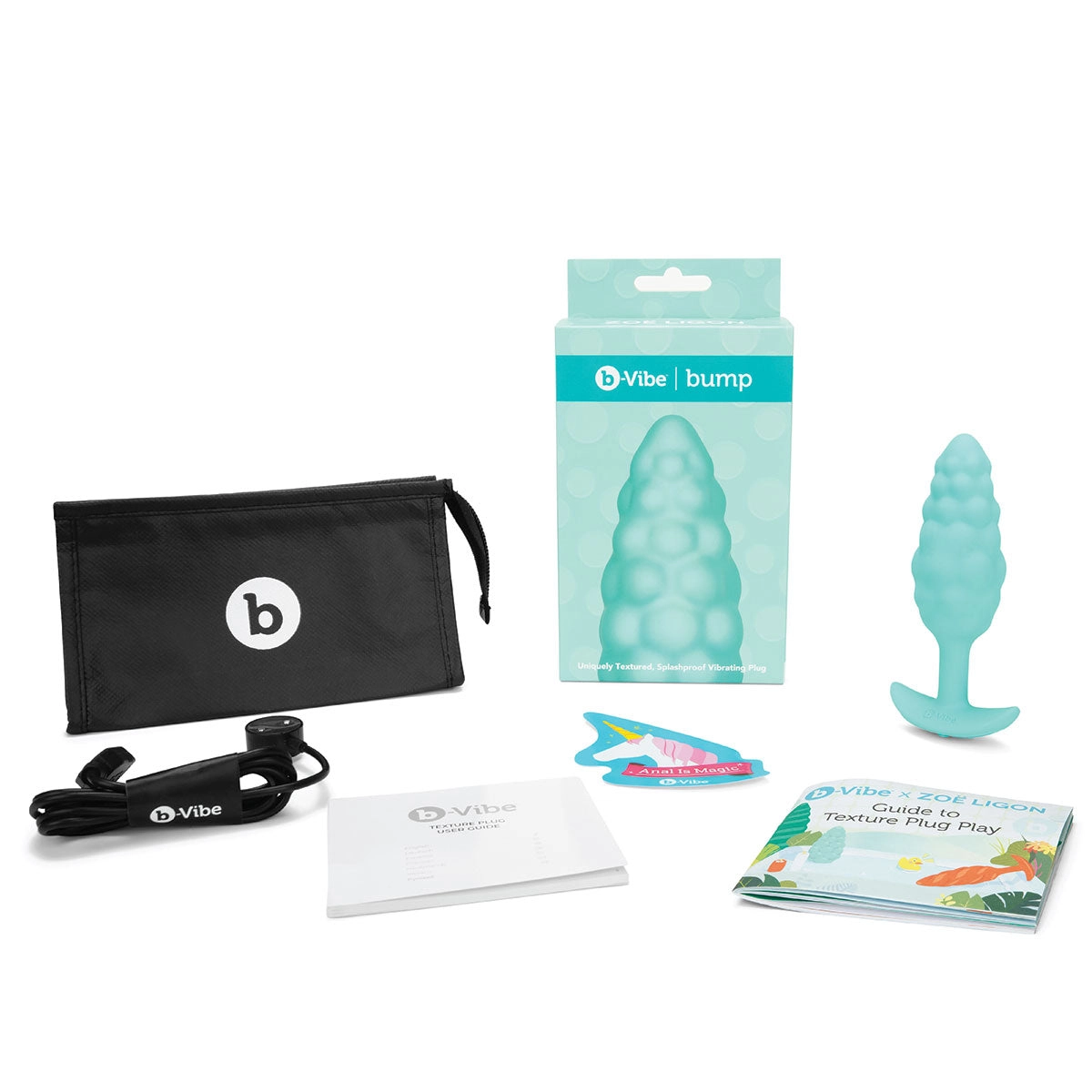 Bump Texture Vibrating Butt Plug
