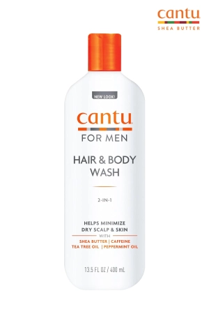 CANTU FOR MEN 2-IN-1 HAIR BODY WASH 13.5oz