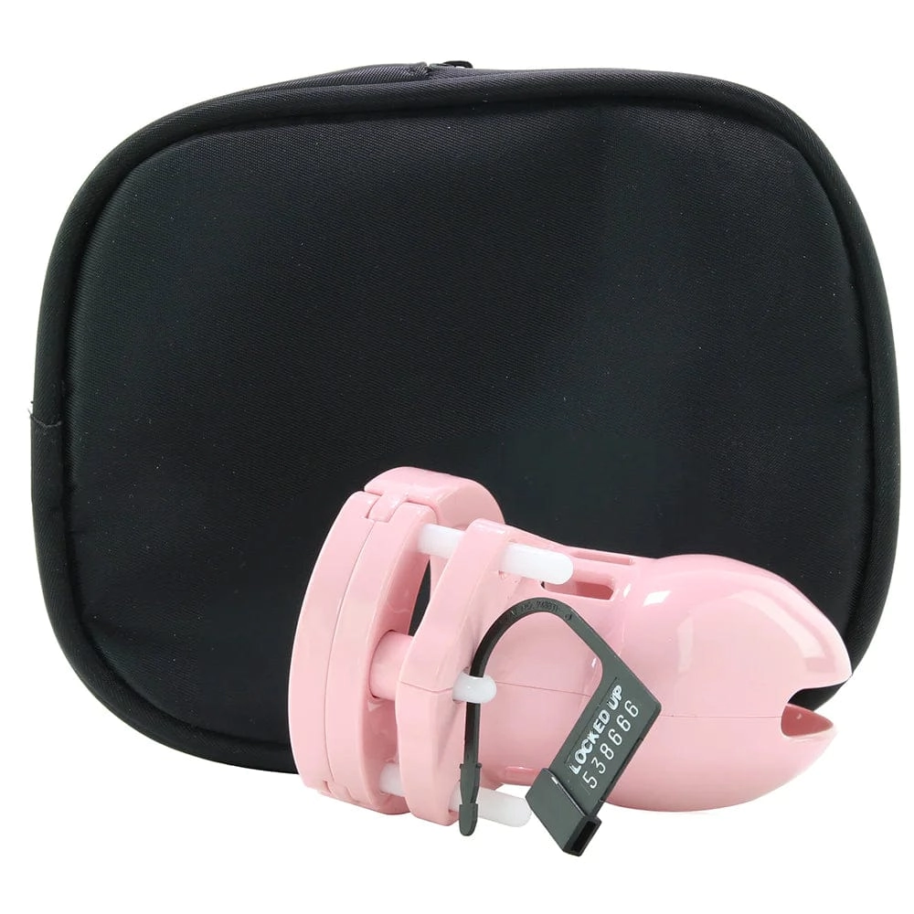 CBX CB-6000S 2 1/2 Inch Male Chastity Device - Pink