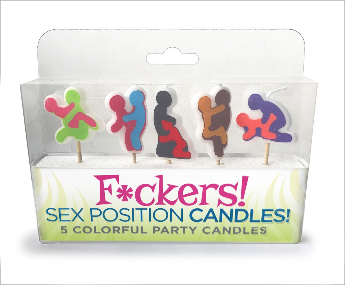 Cheeky Fun Sex Position Candles for Parties and Romance