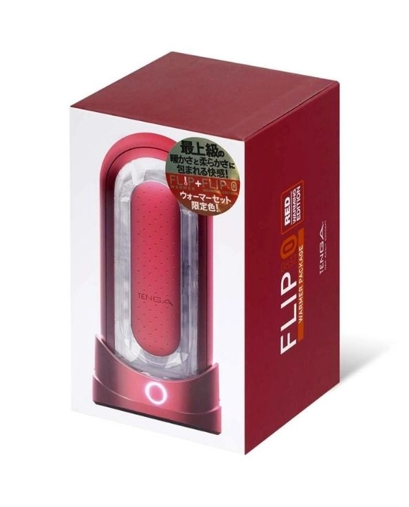 [CLEARANCE] Tenga Flip Zero Red Warming