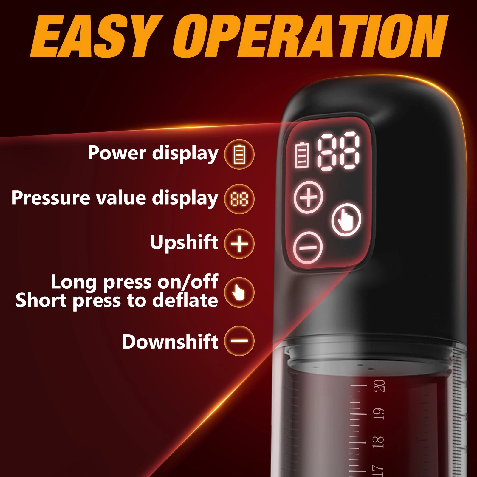 Cock Gym 5000 5-Frequency Powerful Suction, Full-Body Waterproof Penis Enlargement Pump