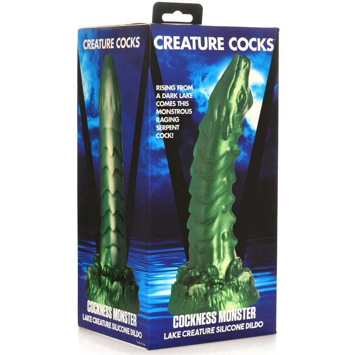 COCKNESS MONSTER LAKE CREATURE SILICONE DILDO
