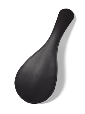 Coco de Mer Black Leather Round Paddle