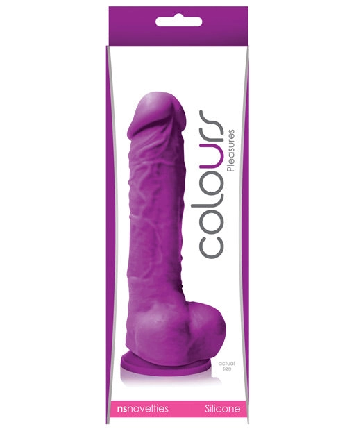 Colours Pleasures 7 Inch Inch Silicone Dildo