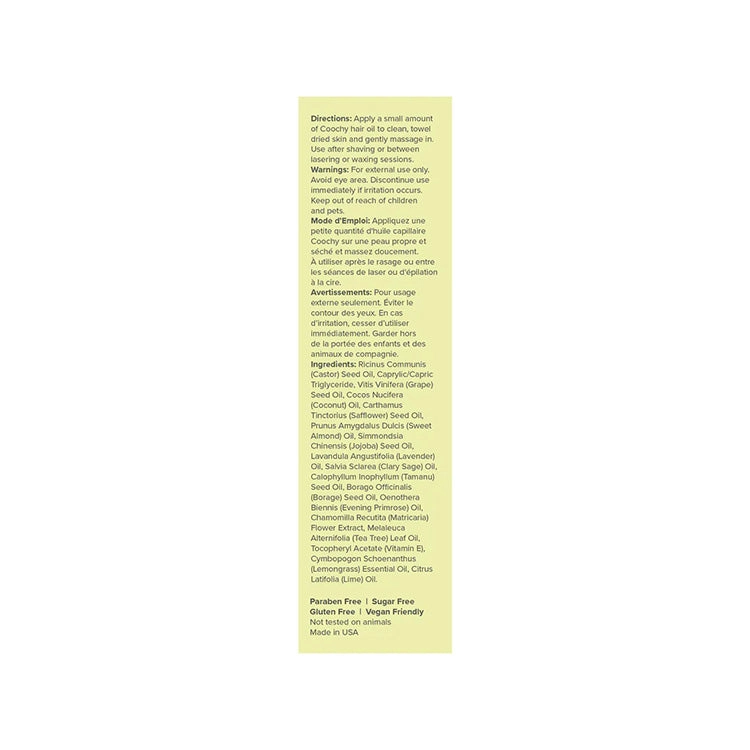 Coochy Ultra Lime Yours Ingrown Hair Oil