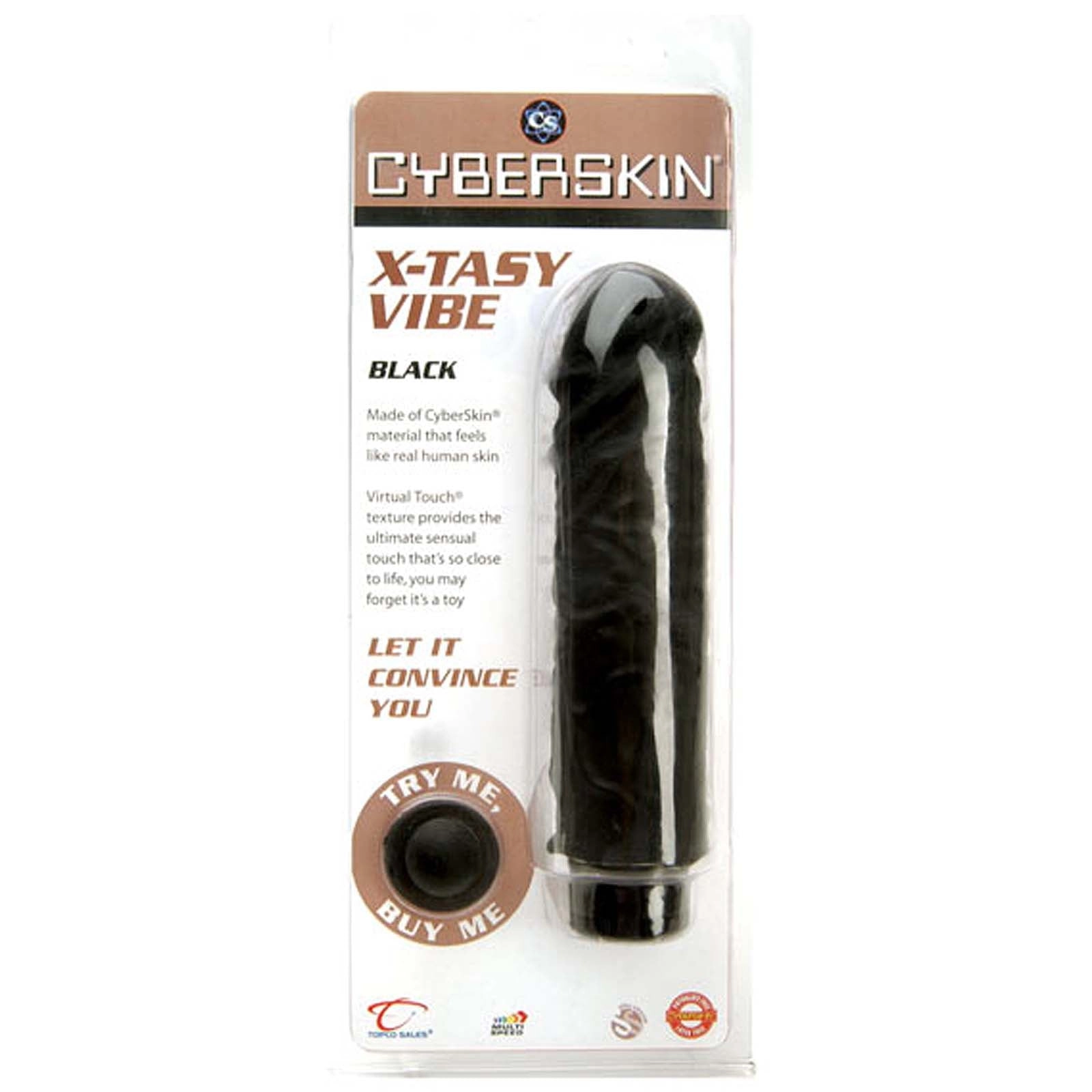 CyberSkin X-Tasy Vibe - 7 Black