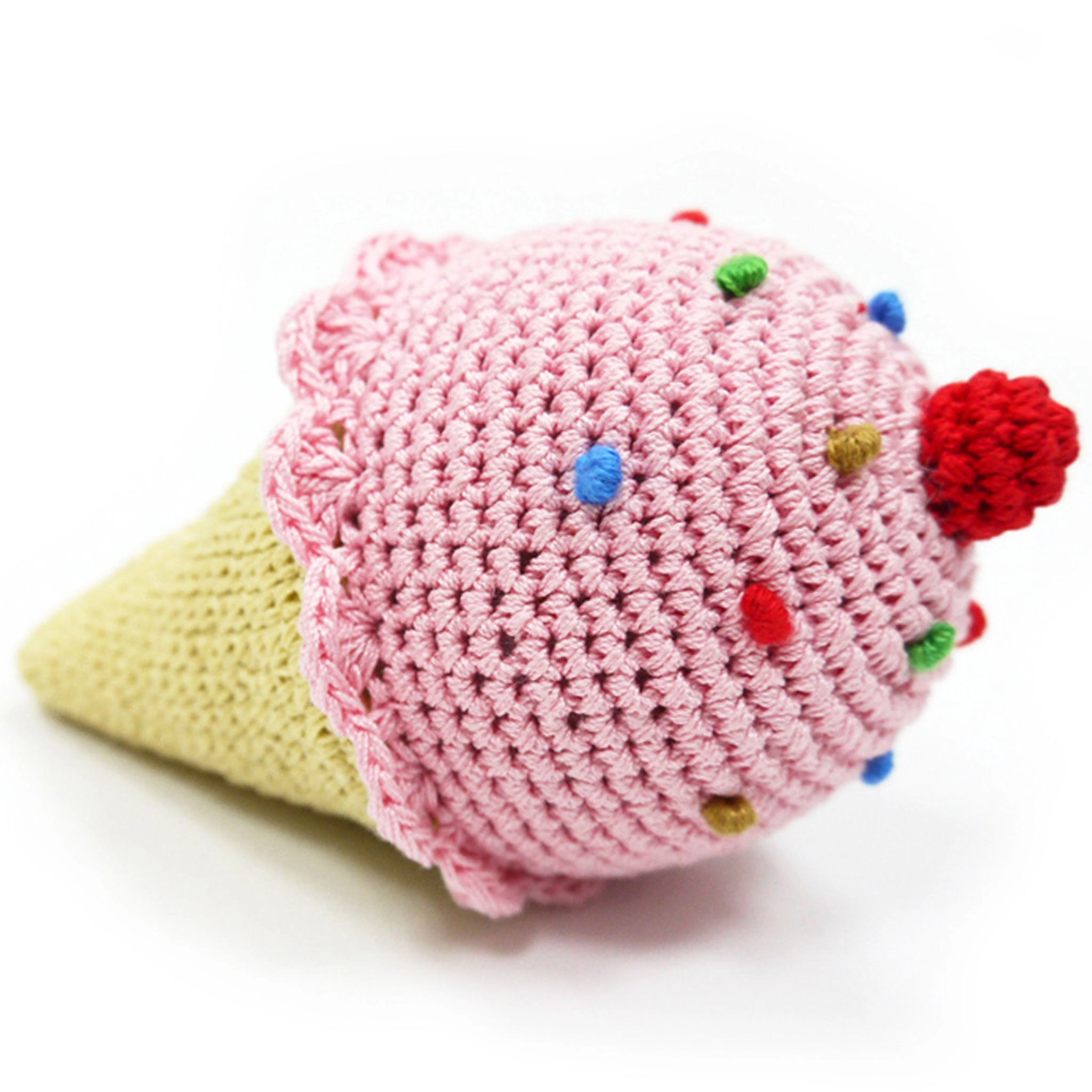 Dogo Pet Fashions Pawer Squeaky Toy Ice Cream Dog Toys