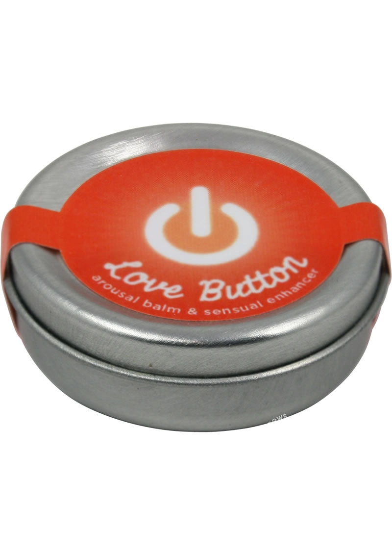 Earthly Body Hemp Seed Love Button Cooling Arousal Balm and Sensual Enhancer Tin .45oz