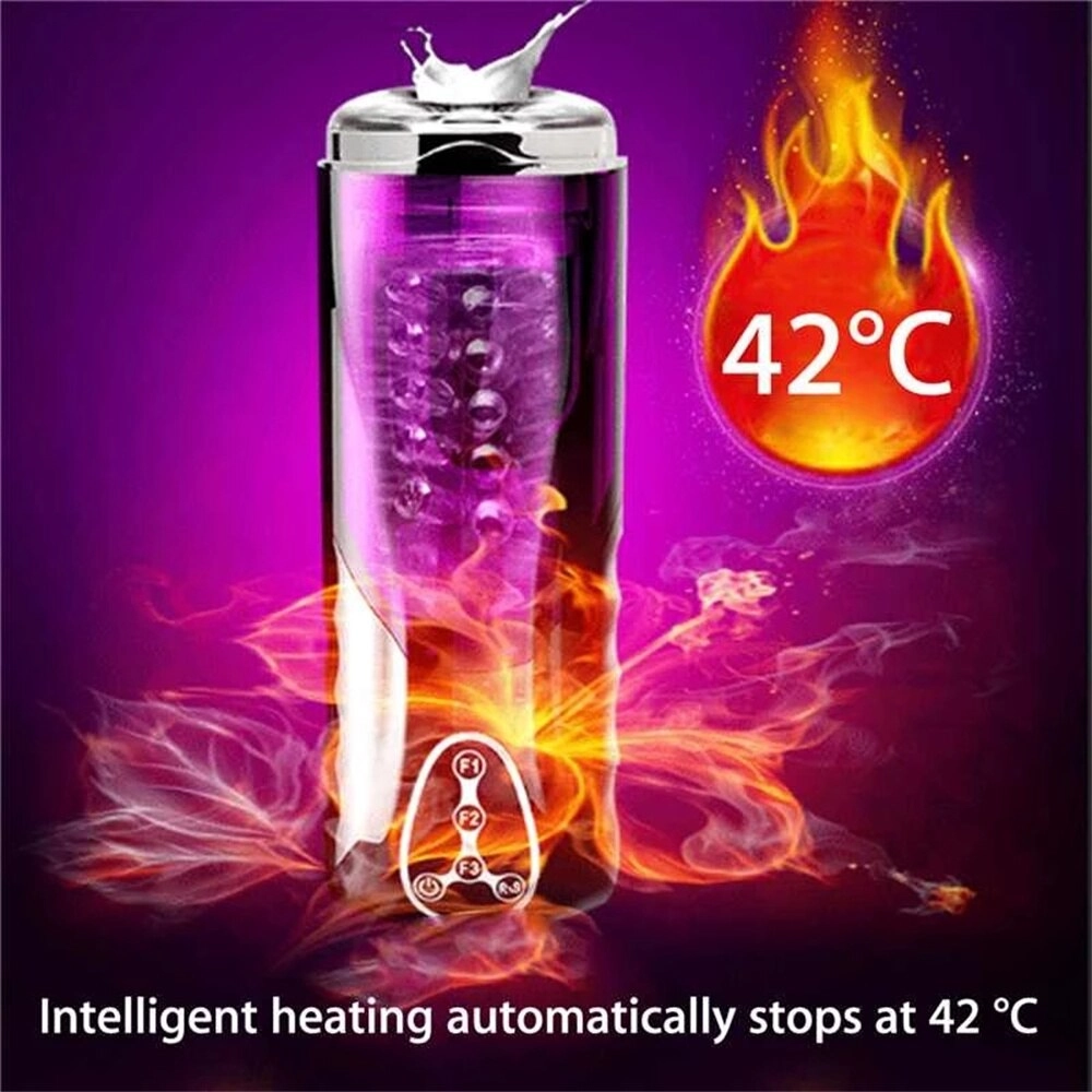 EASY.LOVE L Hands Free Male Masturbator Heating Automatic Masturbator
