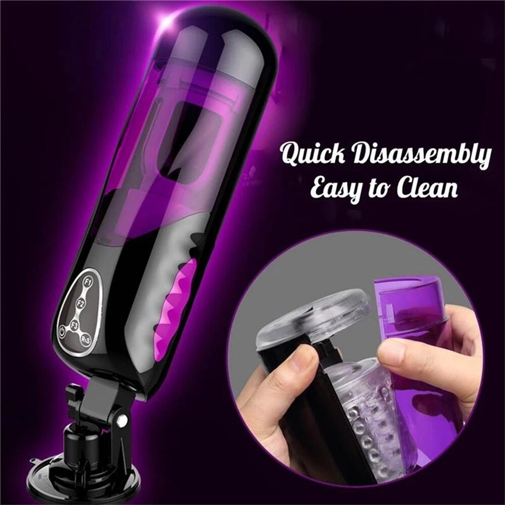 EASY.LOVE L Hands Free Male Masturbator Heating Automatic Masturbator