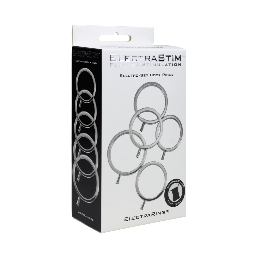ElectraRings Solid Metal Cock Rings (5 pack)