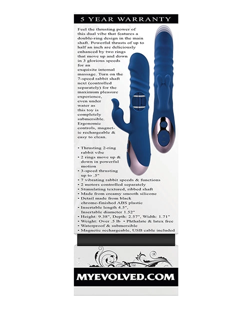 Evolved The Ringer Rechargeable Thrusting Rabbit