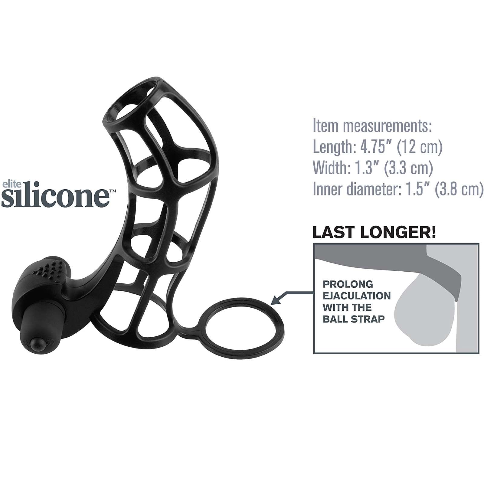 Fantasy X-tensions Deluxe Silicone Power Cage