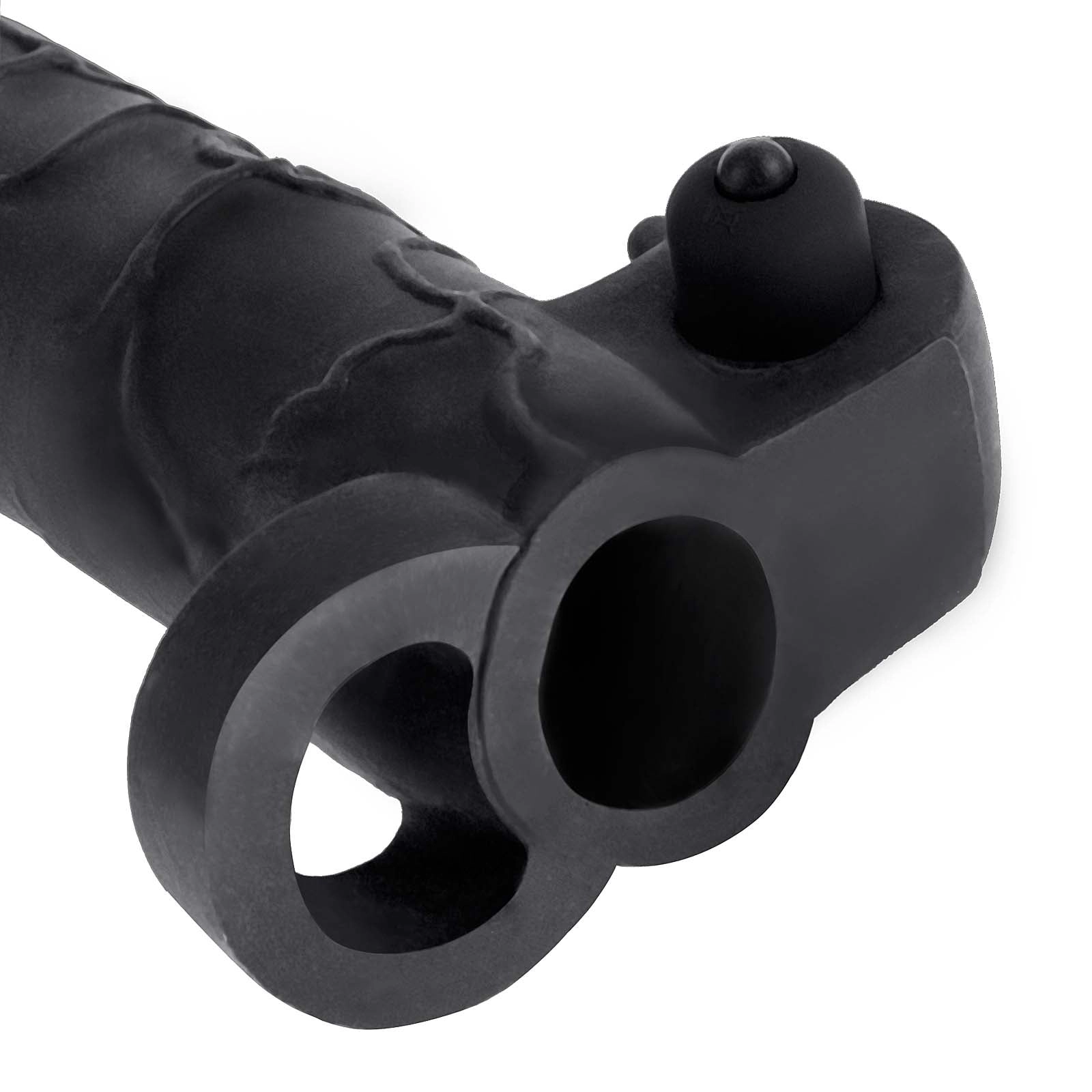 Fantasy X-tensions Vibrating Real Feel 2 Extension - Black