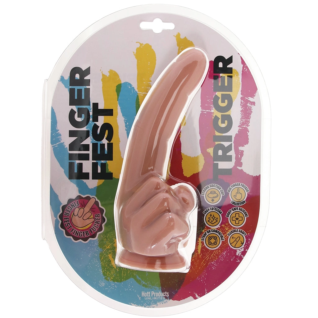 Finger Fest Trigger Dildo
