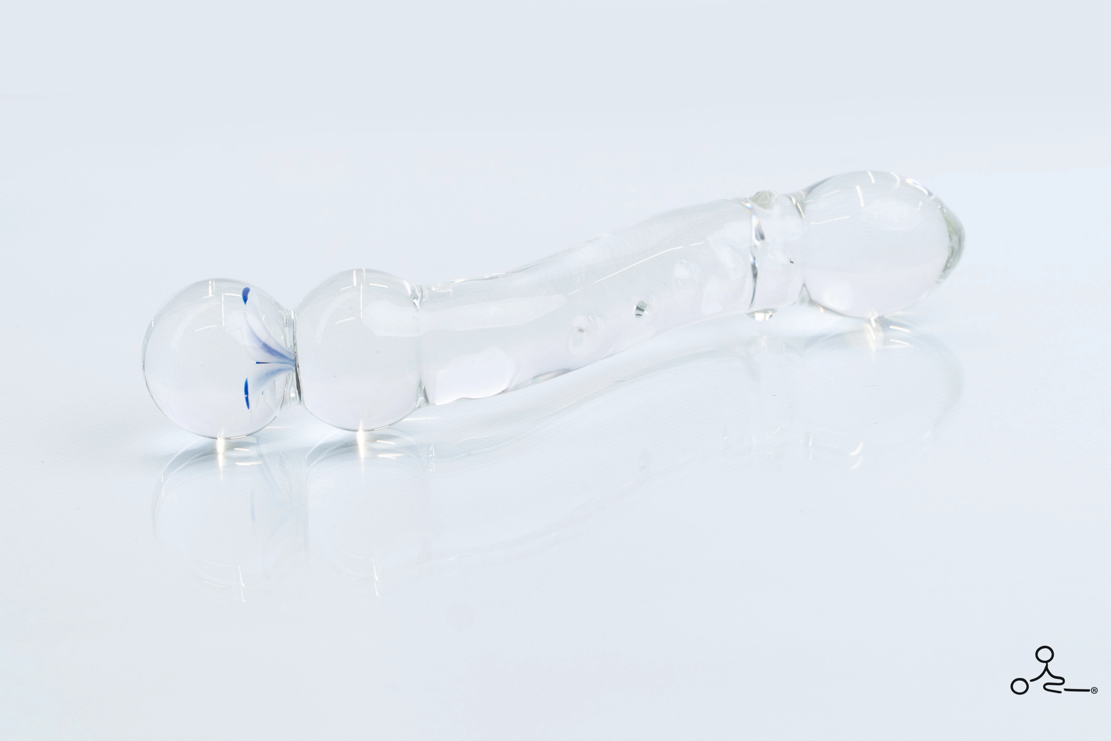 Flower Tip Ribbed Dildo
