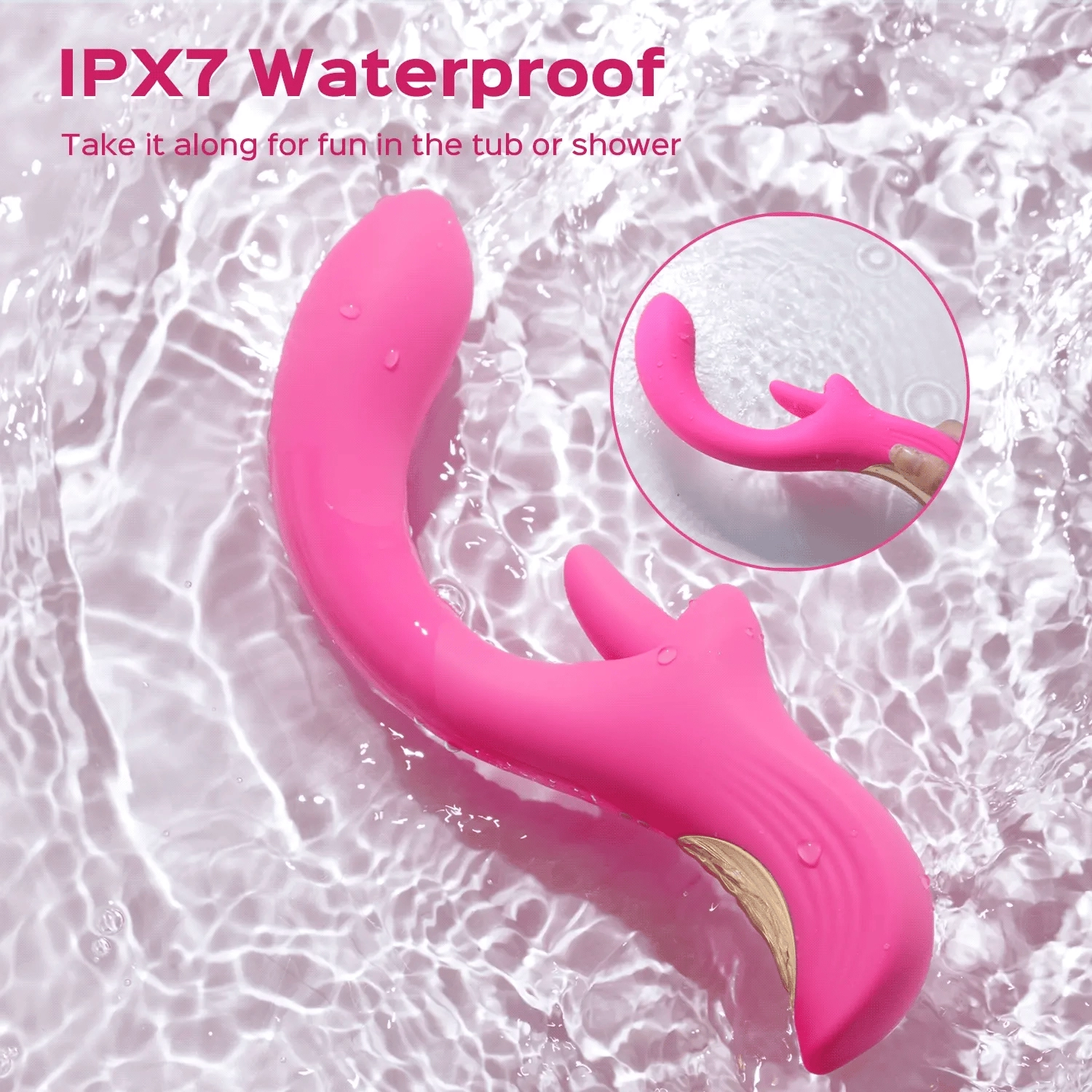 G-Lick - Curved G-Spot Vibrator & Rotating Tongue Clitoral Stimulator