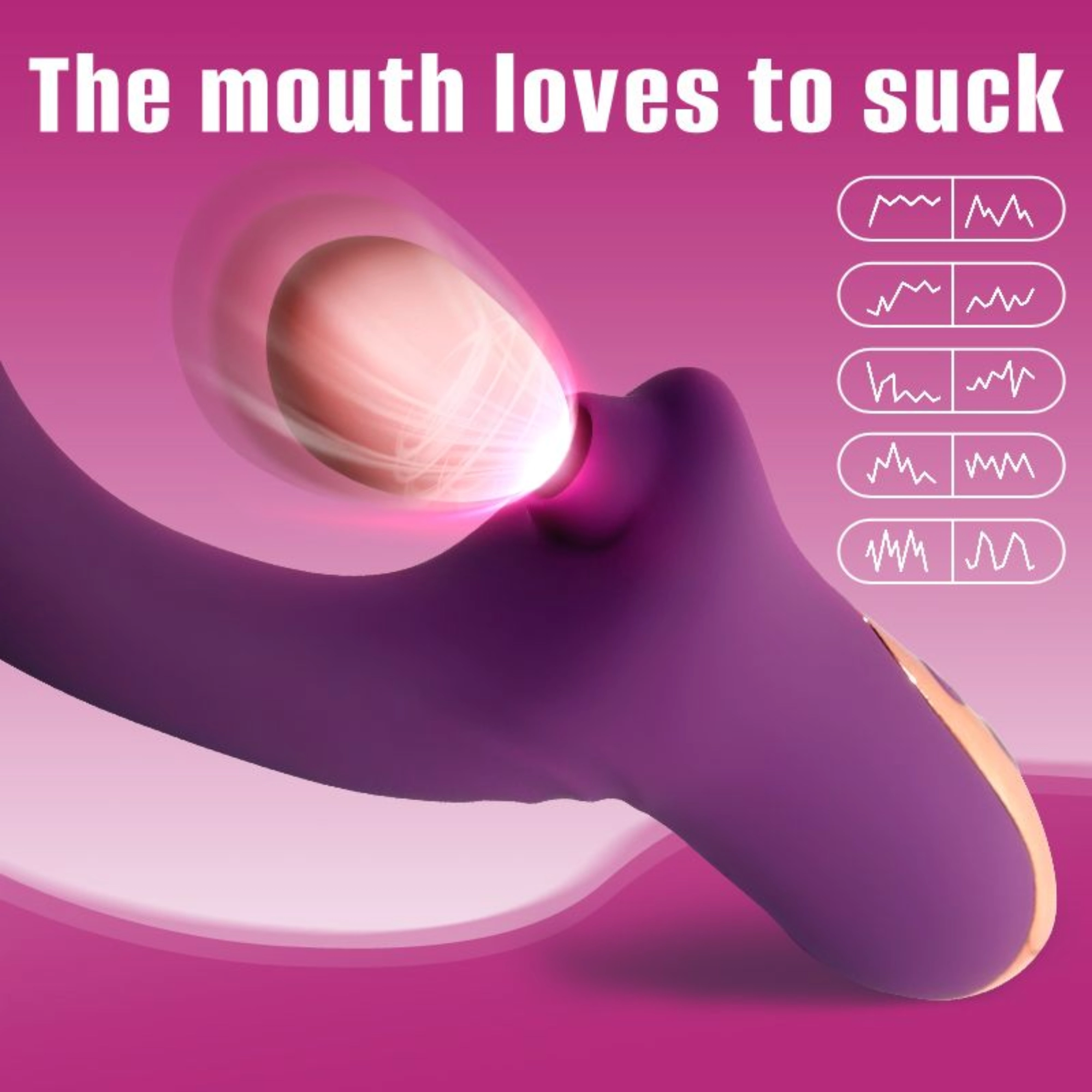 G-Spot Rabbit Vibrator with Suction