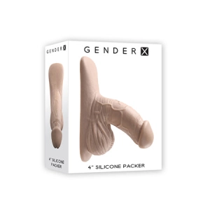 Gender X 4'' Silicone Packer - Ivory