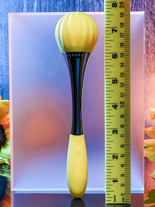 Gender X Sunflower Silicone Double-Ended Vibrator