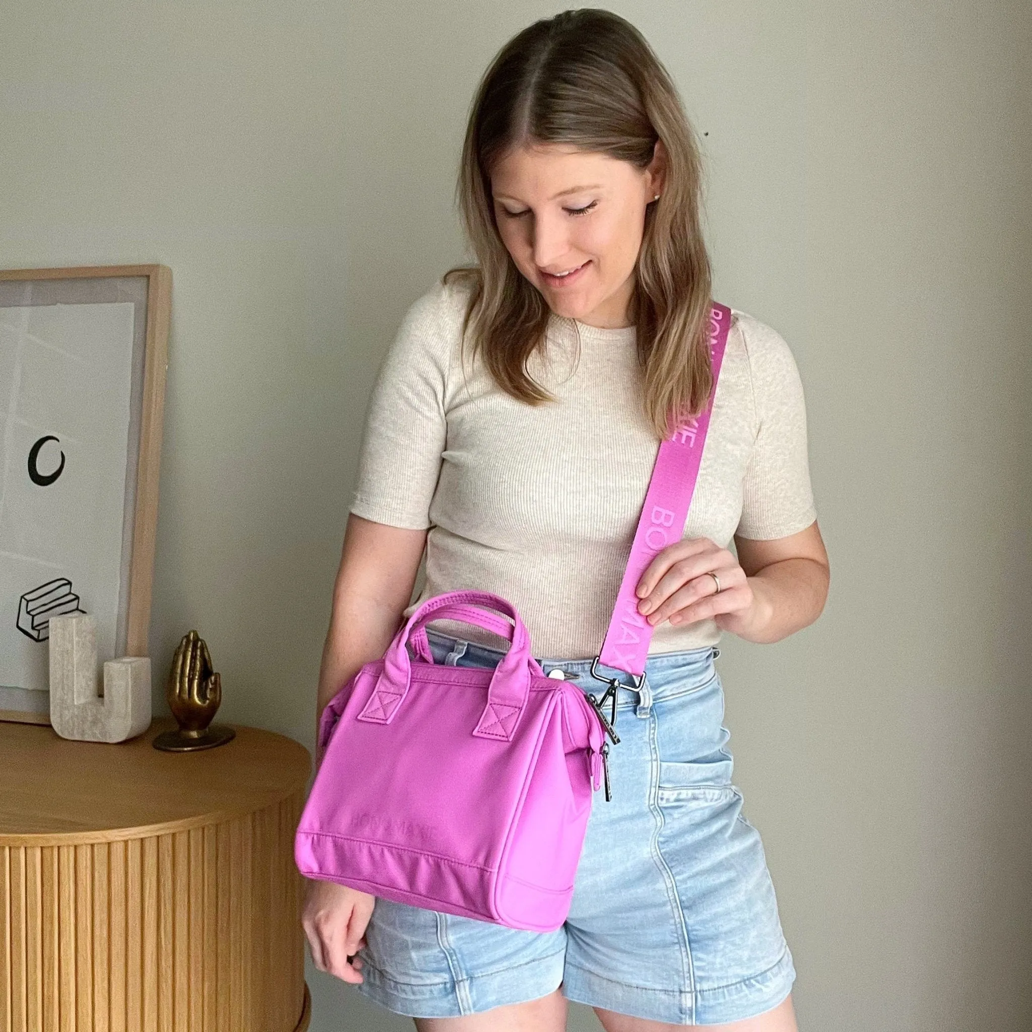 Go! Crossbody Bag -- Fuchsia