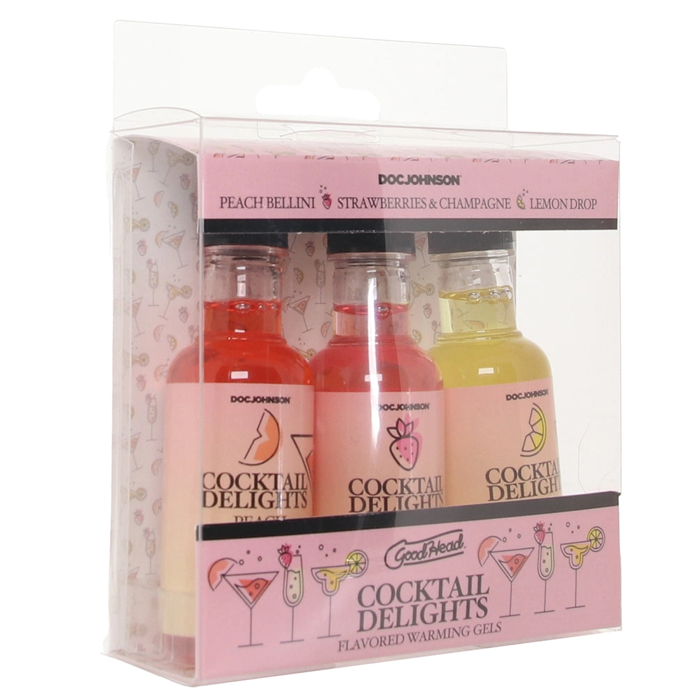 GoodHead Cocktail Delights Warming Flavor Gel Set