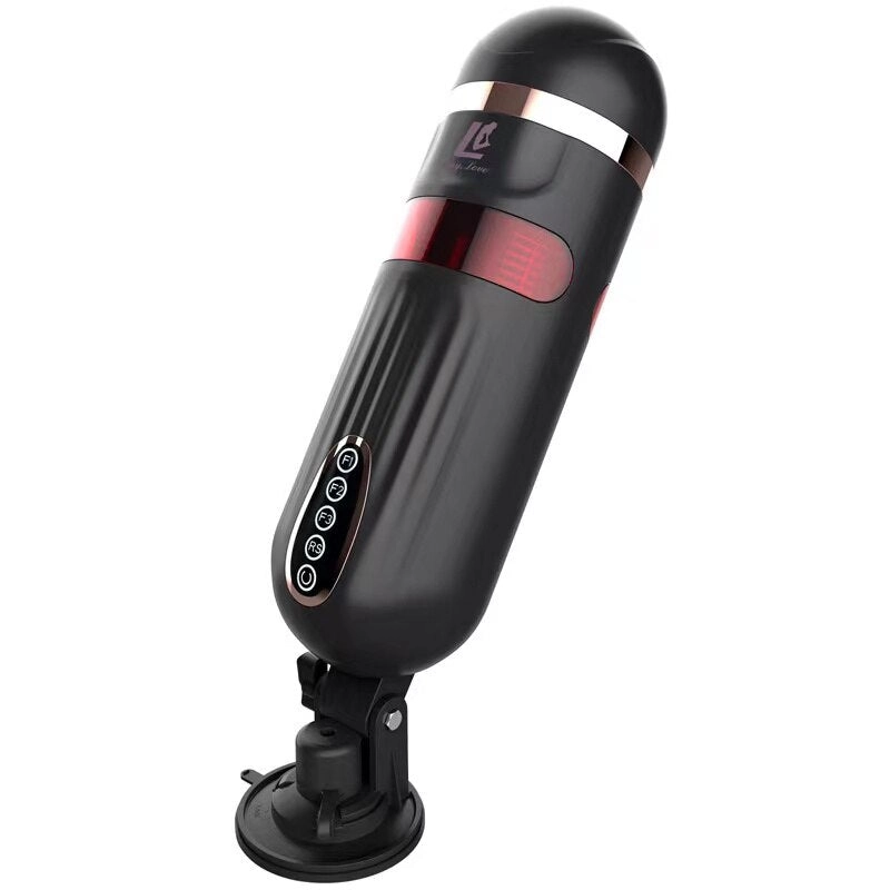 Hands Free Male Masturbator Heating Automatic Telescopic