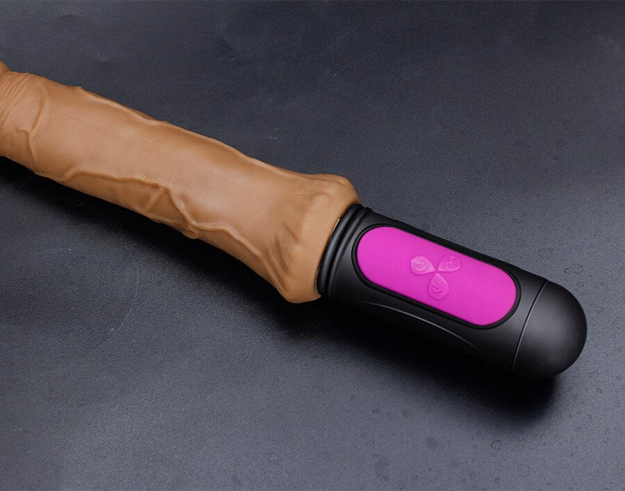 Heating Realistic Dildo Vibrator for Woman 10 Speed Bend Soft Huge Dildo Penis G Spot Vagina Anus Masturbator Sex Toy