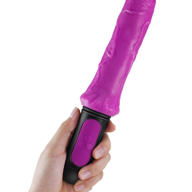 Heating Realistic Dildo Vibrator for Woman 10 Speed Bend Soft Huge Dildo Penis G Spot Vagina Anus Masturbator Sex Toy