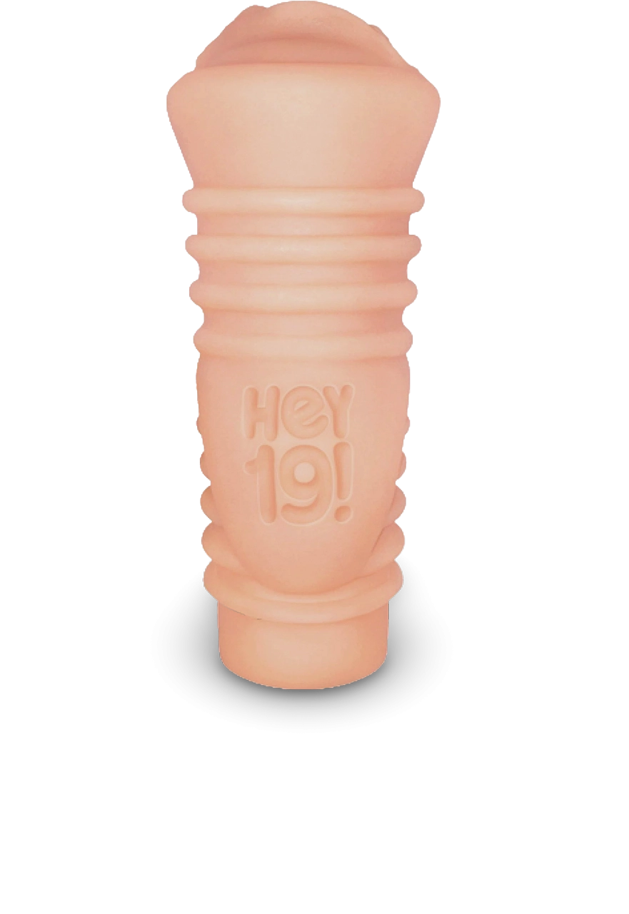 Icon Brands - Hey 19! - Lena Vibrating Teen Pussy Stroker Male Masturbator