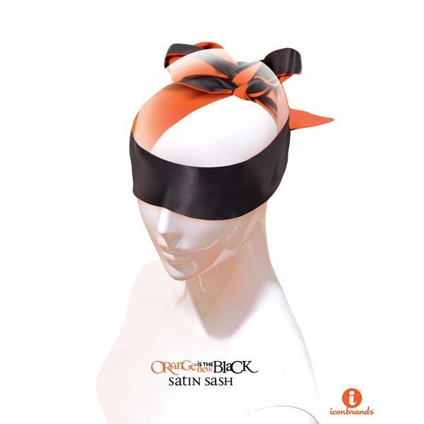 Icon Brands - Orange is the New Black  Satin Sash